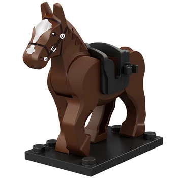 Jeden Predávať Stredovekého Rytiera War Horse Rohan Nazgul Zvierat Stavebné Bloky, Akčné Figúrky, Hračky Pre Deti Koruit