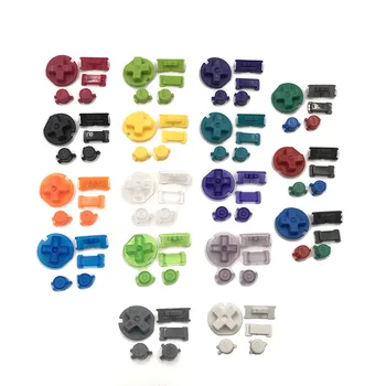 Plastové Farebné Tlačidlo Súpravy Klávesnica pre Gameboy Color Tlačidlá pre VOP D Podložky A B Tlačidlá