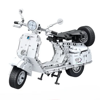 Víťaz 7067 534pcs Pedál Motorka Motocykel Moto stavebným DIY Vzdelávacie Tehly Hračky pre Deti Skvelý Darček
