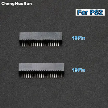 ChengHaoRan 18Pin 19Pin Tlačidlo Film Zásuvka Pre Sony Playstation 2 PS2 Vodivý Film Konektor Port Radič Slot