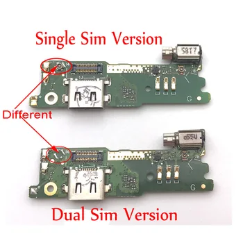 Nový USB Nabíjací Port Flex Kábel Na SONY Xperia XA1 G3121 G3125 G3112 Dock Konektor pre Nabíjačku Doska s Vibrátorom