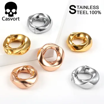 Casvort 2KS Ucho Hmotnosti Ramienka Nerezový Magnetický Vír Ucho Rozchod Zátky Móda Pre Ženy, ktoré Telo Šperky, Piercing Darček
