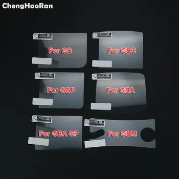 ChengHaoRan 10pcs LCD Screen Protector Ochranná Fólia pre Gameboy Color pre GBA GBA SP VOP GB GBP pre GBM Konzoly