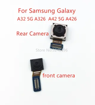 1pcs Späť veľkého Hlavného Zadná Kamera, predná kamera Modul Flex Kábel Pre Samsung Galaxy A32 5G A326 A42 5G A426 Pôvodné Nahradiť Časť