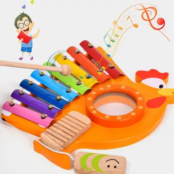 Dieťa Hudobný Nástroj Hračka Drevené Xylophone S 1 Palička Deti Vzdelávacie Hudobný Nástroj Vzdelávacích Hračiek, Darčekov Dieťa Xylophone